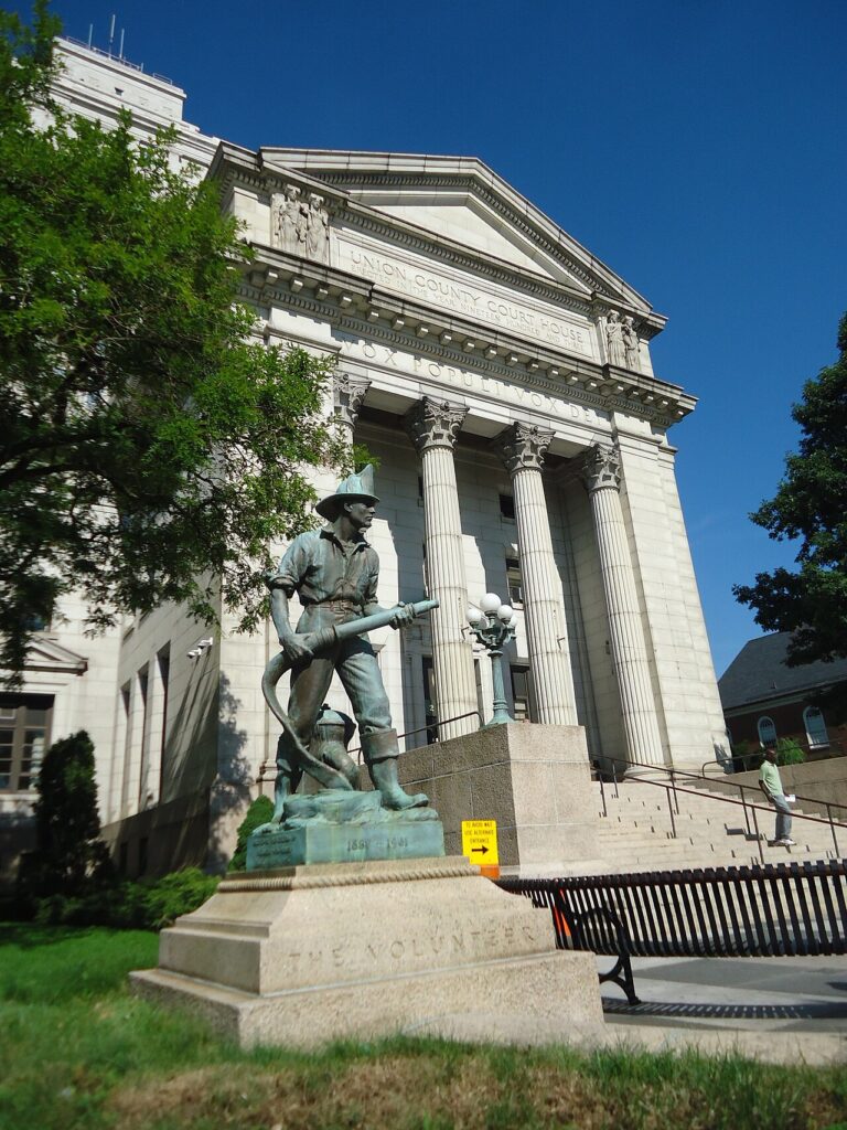 Union County Courthouse in Elizabeth, New Jersey